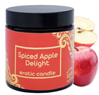 Świeca zapachowa Aurora Erotyczna Spiced Apple Delight 100 g (5904906047488) - obraz 1