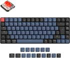 Клавіатура бездротова Keychron K3 PRO 84Key Gateron Red Wireless Black (K3PH1_KEYCHRON)