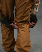 Армейские мужские штаны с вентиляцией XL койот (87589) - изображение 6