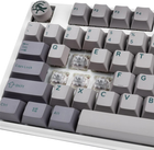 Клавіатура дротова Ducky One 3 RGB LED Cherry MX Speed Silver USB Mist Grey (WLONONWCRA339) - зображення 5