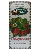 Карпатський чай Полуниця у пакетиках 20 шт х 2 г (973) - зображення 2