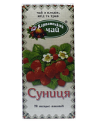 Карпатський чай Суниця в пакетиках 20 шт х 2 г (966) - зображення 2