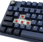 Klawiatura przewodowa Ducky One 3 TKL RGB LED Cherry MX Silent Red USB Cosmic Blue (WLONONWCRA353) - obraz 5