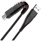 Kabel Libox USB Type A - Lightning M/M 1 m Black (1001045) - obraz 2