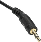 Kabel Libox 3.5 mm (mini-jack) - 3.5 mm (mini-jack) M/M 1.5 m Black (KAB-POŁ-0045) - obraz 4