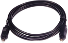 Kabel Libox S/PDIF (Toslink) - S/PDIF (Toslink) M/M 1.5 m Black (KAB-POŁ-0048) - obraz 3