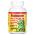 Минералы Natural Factors Магний цитрат для детей 50 мг вкус жевательной резинки Magnesium Citrate 60 жевательных таблеток
