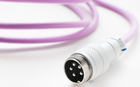 Kabel do klawiatury Ducky Coiled Cable Azure 1.8 m (GATA-2585) - obraz 5