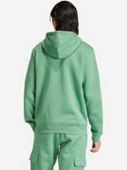 Bluza damska rozpinana streetwear z kapturem adidas Trefoil Essentials IR7841 2XL Zielona (4066757204470) - obraz 2