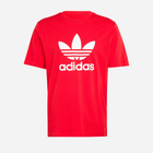 T-shirt męski bawełniany adidas Adicolor Trefoil IR8009 S Czerwony (4066759599949) - obraz 6