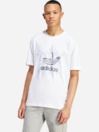 T-shirt męski bawełniany adidas Graphic IR9438 XL Biały (4066757408977) - obraz 1