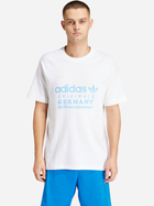 T-shirt męski bawełniany adidas Retro Graphic Originals IR9634 XL Biały (4066757827761) - obraz 1