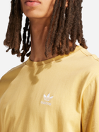 T-shirt męski bawełniany adidas Trefoil Essentials IR9695 S Żółty (4066757372544) - obraz 4