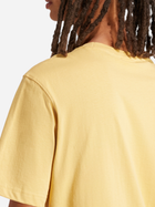 T-shirt męski bawełniany adidas Trefoil Essentials IR9695 XL Żółty (4066757376306) - obraz 5