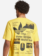 T-shirt męski bawełniany adidas BT Originals IS0183 XL Żółty (4067887817042) - obraz 4