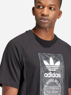 T-shirt męski bawełniany adidas Camo Tongue IS0236 XL Czarny (4066757784316) - obraz 5