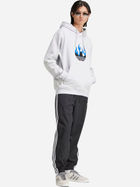 Bluza męska z kapturem oversize adidas Flames Logo IS2947 S Szara (4066757223075) - obraz 3