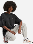 T-shirt damski oversize adidas Trefoil Originals IU2408 L Czarna (4066757286575) - obraz 3