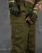 Тактические штаны с вентиляцией олива XL - изображение 6