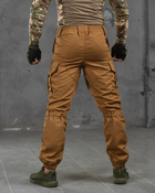 Тактические штаны с вентиляцией койот S - изображение 3