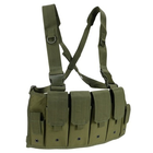 Житлет розвантажувальний MIL-TEC Mag Carrier Chest Rig Olive - зображення 4