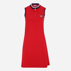 Sukienka trapezowa damska mini Fila FAW0466-30002 XS Czerwona (4064556400741) - obraz 4