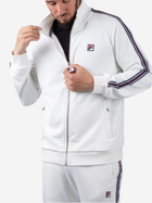 Bluza męska rozpinana streetwear z kołnierzykiem Fila FAM0223-10011 XL Biała (4064556276384) - obraz 3
