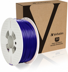 Włókno PLA Verbatim do drukarki 3D 1.75 mm 1 kg Niebieskie (23942553229) - obraz 3