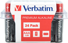 Батарейки Verbatim Premium AAA (LR03) 24 шт Alkaline (23942495048)