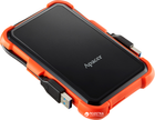 Жорсткий диск Apacer AC630 2TB 5400rpm 8MB AP2TBAC630T-1 2.5" USB 3.1 External Orange - зображення 2
