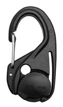 Паракордовий шнур з карабіном NEO Tools 3.7мм х 1.5м 2 карабіна (5907558482058) - зображення 9