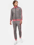 Спортивный костюм мужской Lonsdale Glatrigill 117343-7512 L Белый/Черный/Красный (4255581500678)