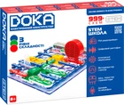Конструктор электронный DOKA Школа 999+ схем (D70708)