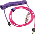 Kabel Ducky Joker USB-A - USB-C 1.8m Purple (DKCC-JKCNC1) - obraz 2