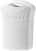 Флеш пам'ять USB Apacer AH116 16GB White (AP16GAH116W-1) - зображення 1