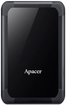 Dysk twardy Apacer AC532 2TB 5400rpm 8MB AP2TBAC532B-1 2.5" USB 3.1 External Black - obraz 1