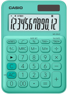 Калькулятор Casio 12 разрядный 105х149.5х22.8 (MS-20UC-GN-S-ES)