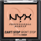 Матуюча пудра для обличчя NYX Professional Makeup Can't Stop Won't Stop Brightening Peach 6 г (0800897024321) - зображення 1