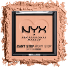 Матуюча пудра для обличчя NYX Professional Makeup Can't Stop Won't Stop Brightening Peach 6 г (0800897024321) - зображення 3