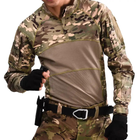 Тактична військова форма літня multicam мультикам бойовий костюм тактичний одяг ЗСУ з наколінниками + кепка M - зображення 9