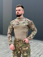 Тактична форма Multicam костюм літній Мультикам з наколінниками військовий одяг камуфляжний комплект для ЗСУ XL - зображення 2