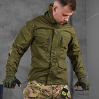 Летняя куртка Support рип-стоп с вентиляцией подмышек олива размер 3XL - изображение 4