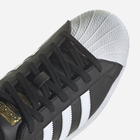 Чоловічі кеди низькі adidas Superstar ID4636 (10UK) 44.5 Чорні (4066756400828) - зображення 8