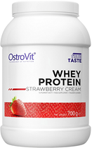 Протеїн OstroVit Whey Protein Strawberry Cream 700 г (5903246220155) - зображення 1