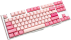 Ігрова клавіатура Ducky One 3 Gossamer TKL MX Speed Silver Pink (100043076) - зображення 2