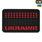 M-Tac нашивка Ukraine Laser Cut Black/Red/Black - изображение 1