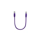 Патч-корд Ritar 0.25м, RJ-45, Cat.5e, CU, медь, фиолетовый (PCR-CU/0.25Pe / 14091)