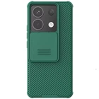 Карбоновая накладка Nillkin CamShield Pro для Xiaomi Poco X6 / Note 13 Pro 5G Deep Green