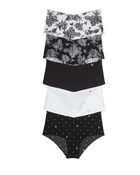 Набор трусиков Victoria's Secret 5-Pack No-Show Cheeky Panties Mix S