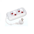 Подовжувач Horoz Electric 2 гнізда 3м